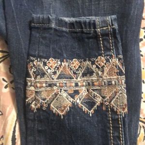 Miss me jeans! no fading, no rips, size 25